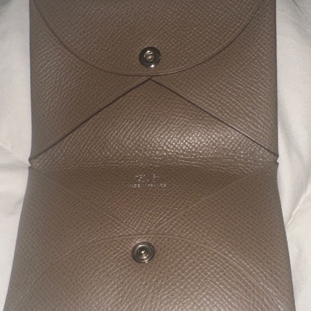 Hermes used calvi card case |Women's Card Case - Picture 6 of 7
